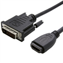 Value Cableadapter, DVI M - HDMI F Черный 12.99.3116