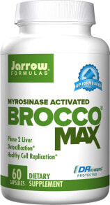 Антиоксиданты Jarrow Formulas BroccoMax Добавка на основе экстракта семян брокколи 60 капсул