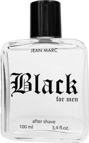 Jean Marc Black For Men After Shave Парфюмированный лосьон после бритья 100 мл