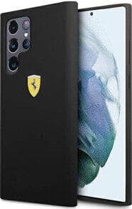 Ferrari Ferrari FESSIHCS22LBK S22 Ultra S908 czarny/black hardcase On Track Silicone