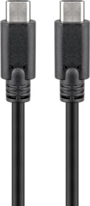 38873 - 1 m - USB C - USB C - 3.2 Gen 2 (3.1 Gen 2) - 20000 Mbit/s - Black
