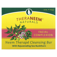 TheraNeem Naturals, Neem Therapé, Cleansing Bar, Facial Complexion, 4 oz (113 g)