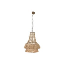 Ceiling Light Home ESPRIT Natural Jute Metal 50 W 50,5 x 50,5 x 148 cm