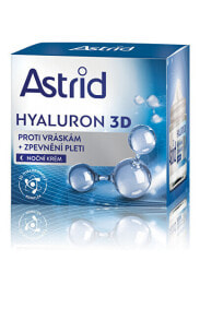 Astrid Hyaluron 3D Ночной увлажняющий крем от морщин с гиалуроновой кислотой 50 мл