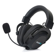 FABER-CASTELL GH500 - Headset - Head-band - Gaming - Black - Binaural - In-line control unit