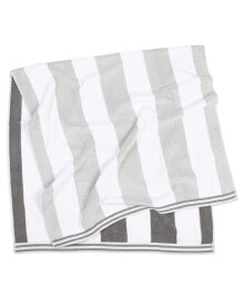 Aston and Arden reversible Luxury Beach Towel (35x70 in., 600 GSM), Striped Color Options, Oversized, Thick, Soft Ring Spun Cotton Resort Towel