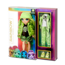 Куклы модельные кукла Rainbow High Fashion Doll  Джейд Хантер,зеленая,с аксессуарами 569664E7C