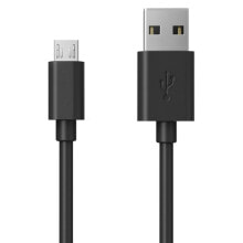 RealPower 255651 USB кабель 0,6 m 3.2 Gen 1 (3.1 Gen 1) USB C Micro-USB A Черный