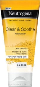 Feuchtigkeitsspendende Gesichtscreme - Neutrogena Clear & Soothe Moisturiser