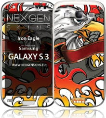 Nexgen Skins Nexgen Skins - Zestaw skórek na obudowę z efektem 3D Samsung GALAXY S III (Iron Eagle 3D) uniwersalny