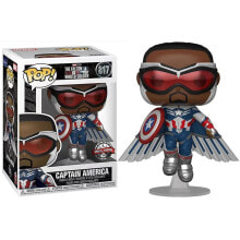 FUNKO POP Marvel The Falcon And The Winter Soldier Captain America Exclusive Figure