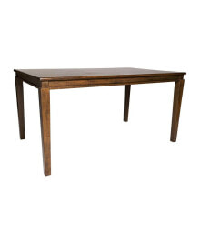 MERRICK LANE hayden Wooden Dining Table With Tapered Legs