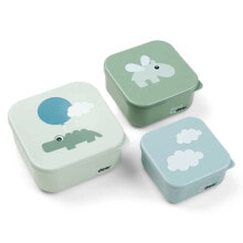 DONE BY DEER Snack Box Set 3 Pcs Happy Clouds