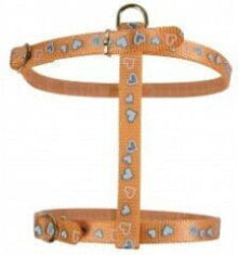 Шлейки для собак Zolux Reflective harness &quot;Heart&quot; - orange