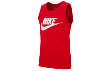 Nike Sportswear 字母针织背心 男款 红色 / Верхняя одежда Nike Sportswear AR4992-657