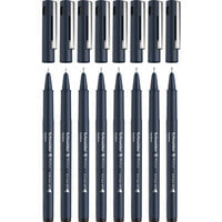 Schneider Schreibgeräte Pictus Fineliner-Set schwarz 8 St.