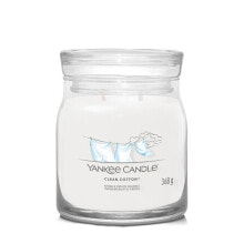 Aromatic candle Signature glass medium Clean Cotton 368 g