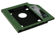 Различные комплектующие для компьютеров lC-Power LC-ADA-525-25-NB панель отсека накопителей 13,3 cm (5.25") Несущая панель Черный, Зеленый