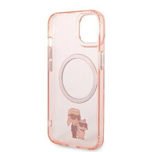 KARL LAGERFELD Klhmp14Shnkcip iPhone 14.15.13 6.1 Iconic Karl&Choupette phone case