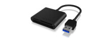ICY BOX IB-CR301-U3 кардридер Черный USB 3.2 Gen 1 (3.1 Gen 1)