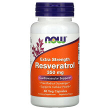 Ресвератрол NOW Resveratrol Extra Strength -- 360 mg - 60 Veg Capsules