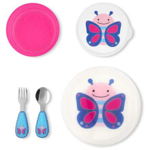 SKIP HOP Zoo Table Ready Mealtime Set Unicorn