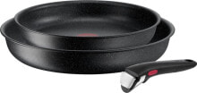 Patelnia Tefal Tefal Ingenio Black Stone L3999032 3 el. czarny