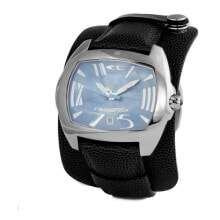 Мужские наручные часы с ремешком Мужские наручные часы с черным кожаным ремешком Chronotech CT2188M-21 ( 46 mm)