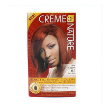 Hair Dye постоянная краска Argan Color Creme Of Nature Red Copper 6.4