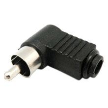 EUROCONNEX Male Angled RCA Connector