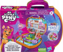 Купить развивающие и обучающие игрушки Hasbro: Hasbro My Little Pony Mini World Magic Compact Creation Maretime Bay Toy - Portable Playset, Sunny Starscout Pony, Kids Ages 5+, Animal, 5 yr(s), Multicolour