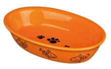Миски и поилки для кошек Trixie Ceramic bowl 0,2l / 15x10cm