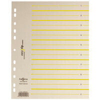 Pagna 44063-05 - Numeric tab index - Carton - Beige - Yellow - Portrait - A4 - Germany