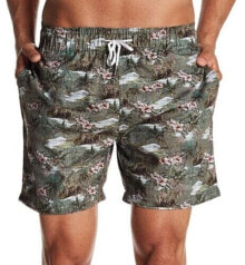 Купить мужские плавки и шорты Slate & Stone: Slate & Stone Floral Swim Trunks Men's Shorts Sz. Large (Cabo) 147384