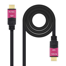 NANOCABLE HDMI 2.0 4K With Repeater Video M/M cable 15 m 60Hz