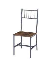 Simplie Fun rustic Industrial Dining Set - 43.3