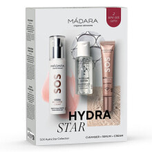 Набор по уходу за лицом Madara Set for dry and dehydrated skin SOS Hydra Star Collection