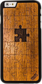 SmartWoods Case Etui Drewniane Puzzle Mat Iphone 6 6S Plus