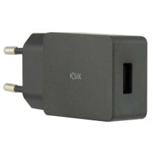 KSIX USB Charger+ Type C Cable 1 m 2.4A