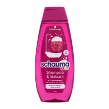 Schwarzkopf Schauma Kids Raspberry Shampoo & Balsam 400 ml shampoo für Kinder