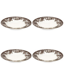 Spode delamere Soup Plates, Set of 4