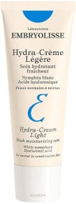 Milde feuchtigkeitsspendende Gesichtscreme für normale und Mischhaut - Embryolisse Laboratories Hydra-Cream Light