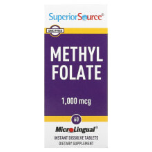 Methyl Folate, 1,000 mcg, 60 Instant Dissolve Tablets