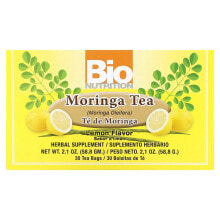 Moringa Tea, Lemon, Caffeine Free, 30 Tea Bags, 2.1 oz (58.8 g)