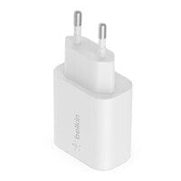 Belkin WCA004vf1MWH-B5 Смартфон, Планшет Белый Кабель переменного тока Быстрая зарядка Для помещений WCA004VF1MWH-B5