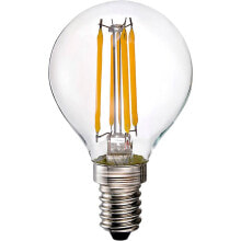 EDM Spherical Filament Led Bulb E14 4W 550 Lumens 3200K