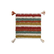 Cushion cover DKD Home Decor Stripes Multicolour 50 x 1 x 50 cm