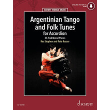 Schott Music Argentinian Tango and Folk Tunes for Accordion