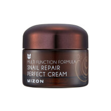 Увлажняющий крем для сухой кожи лица Mizon Face cream with snail secretion filtrate 60% for problematic skin (Snail Repair Perfect Cream) 50 ml