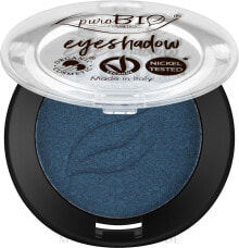 Купить тени для век PuroBio Cosmetics: Schimmernder Lidschatten - PuroBio Cosmetics Ecological Eyeshadow Shimmer 07 - Blue